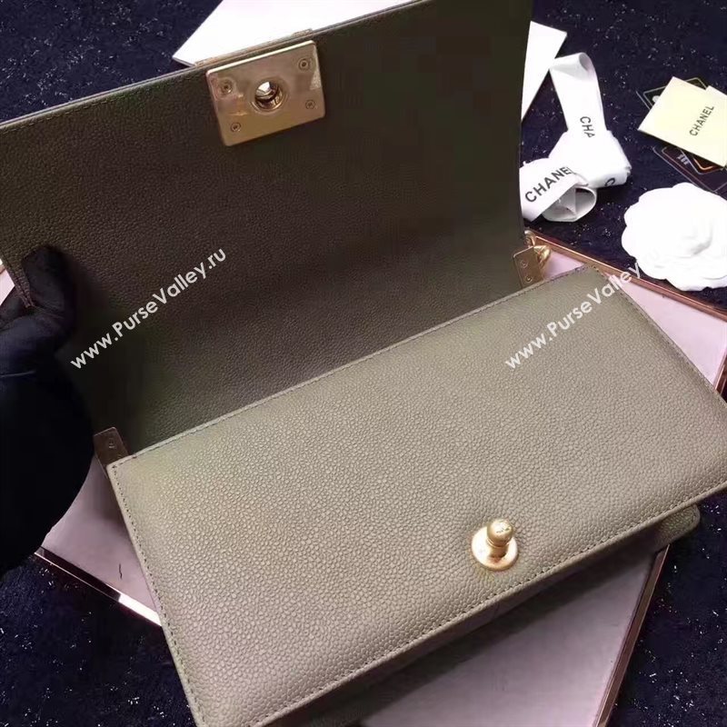 Chanel A67086 caviar lambskin le boy handbag apricot bag 6213