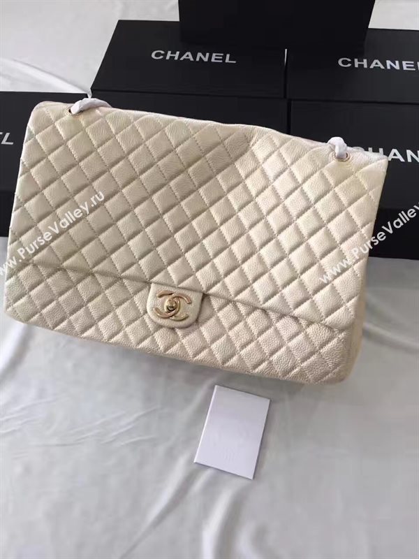 Chanel A91169 calfskin X large travel handbag gold bag 6217