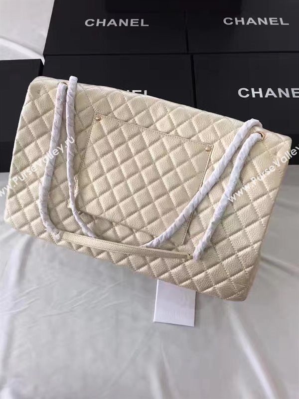 Chanel A91169 calfskin X large travel handbag gold bag 6217