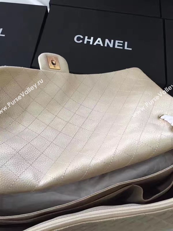 Chanel A91169 calfskin X large travel handbag gold bag 6217