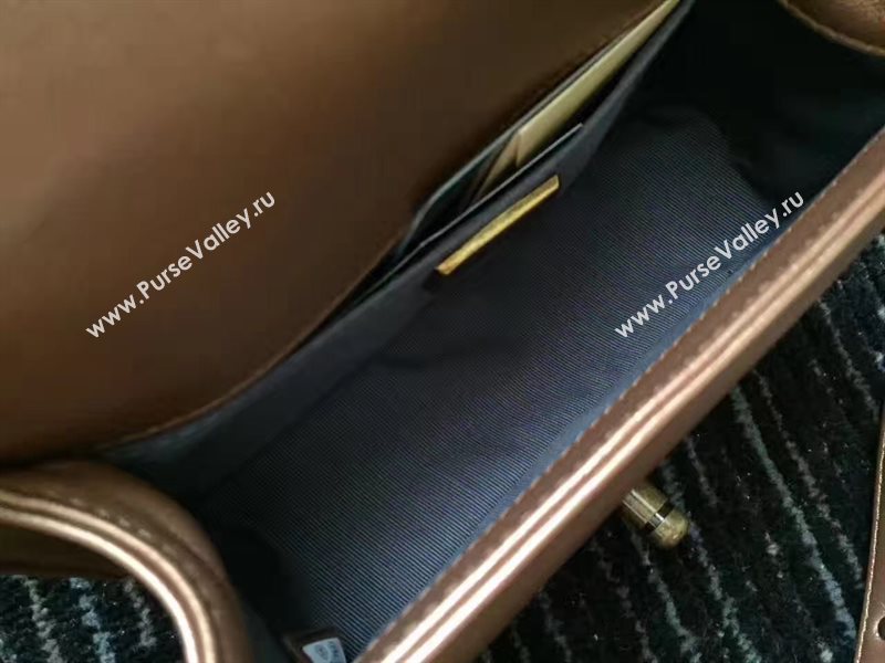 Chanel python small le boy handbag apricot bag 6238