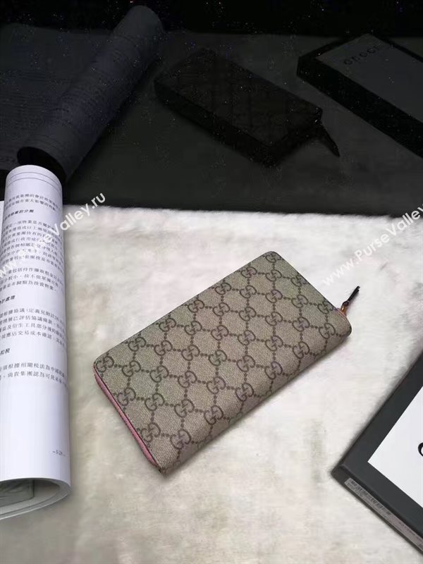 Gucci zipper smile wallet GG bag 6340