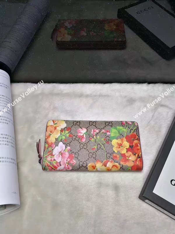 Gucci zipper flower wallet GG bag 6341