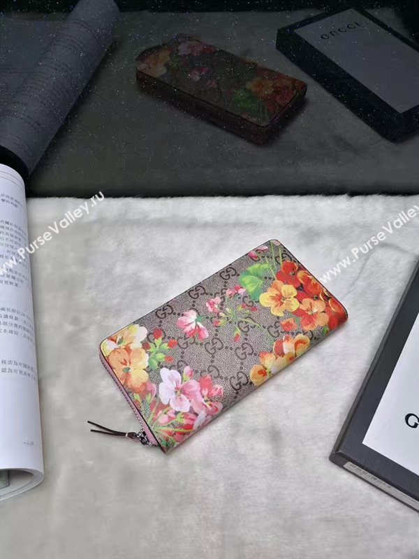 Gucci zipper flower wallet GG bag 6341