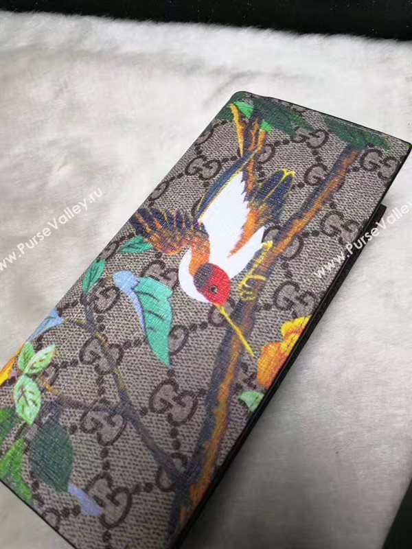 Gucci 2 fold bird wallet GG bag 6343