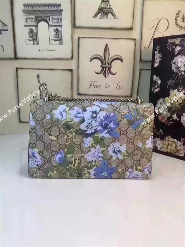 Gucci GG flower shoulder padlock bag 6348