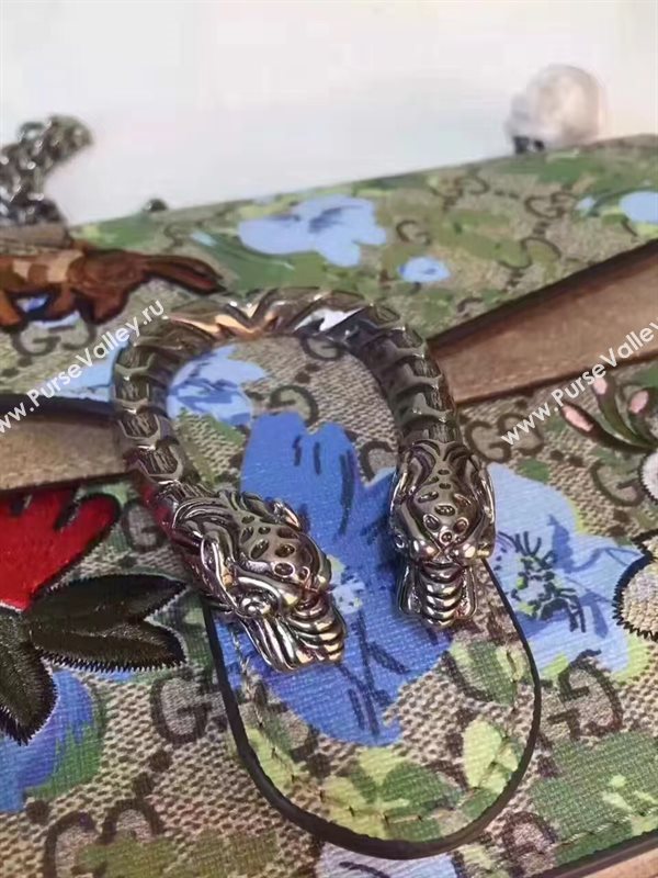 Gucci GG flower shoulder padlock bag 6348