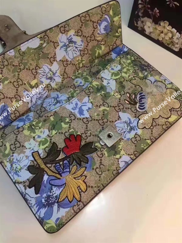 Gucci GG flower shoulder padlock bag 6348