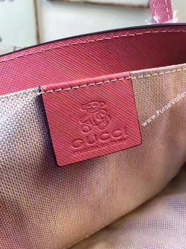 Gucci mini GG tote handbag peach with bag 6351