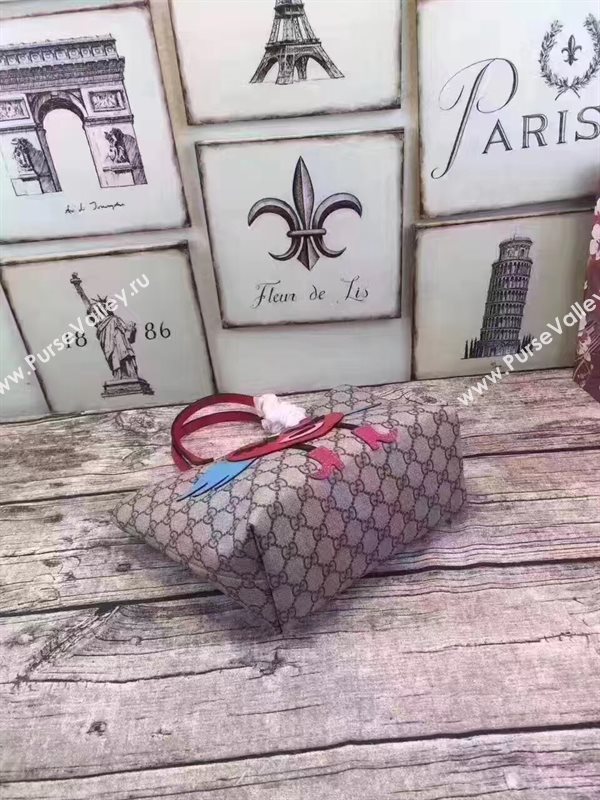 Gucci mini GG tote handbag with face smile bag 6352