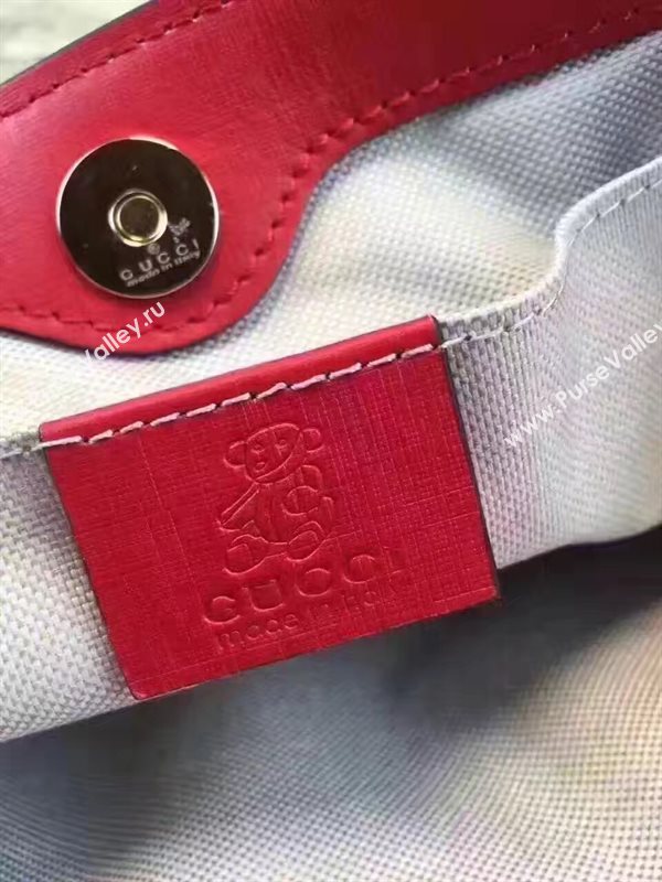 Gucci mini GG tote handbag with face smile bag 6352