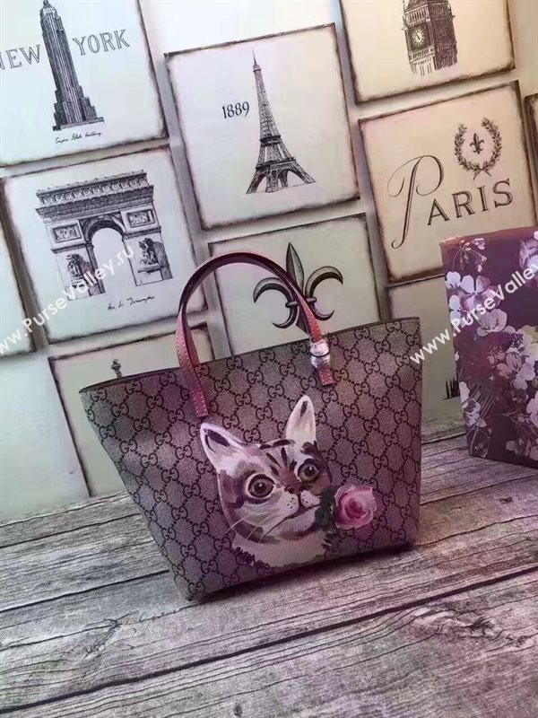 Gucci mini GG flower handbag tote bag 6356