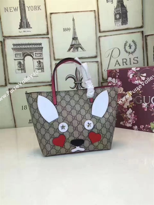 Gucci mini smile GG handbag tote bag 6359