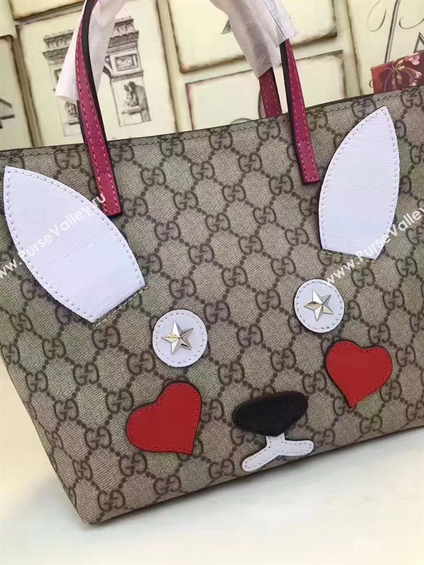 Gucci mini smile GG handbag tote bag 6359