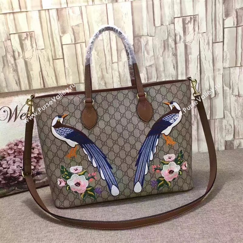 Gucci bird GG handbag tote bag 6372