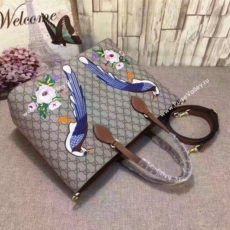 Gucci bird GG handbag tote bag 6372