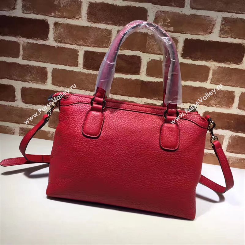 Gucci soho red tote handbag shoulder bag 6375