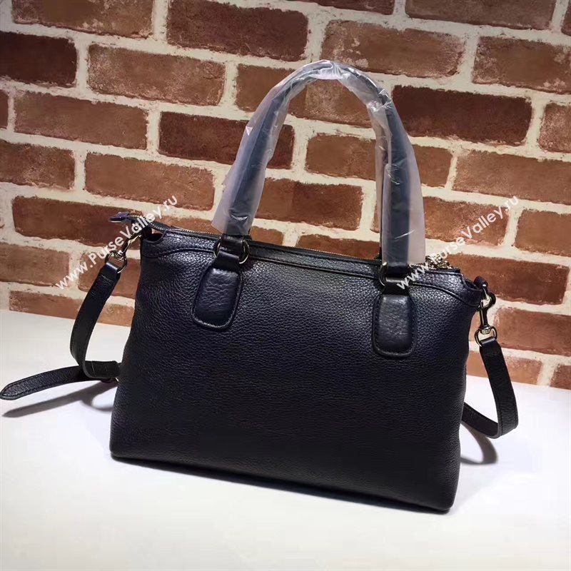 Gucci soho tote black handbag shoulder bag 6376