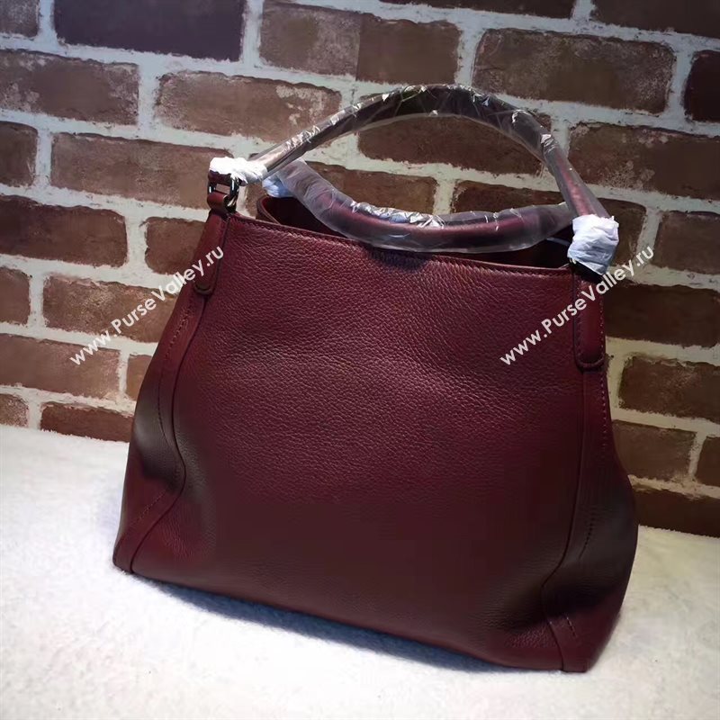 Gucci soho wine tote handbag shoulder bag 6377