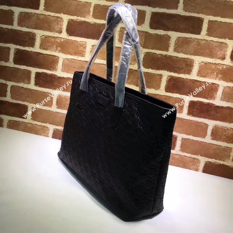 Gucci large black tote handbag shoulder bag 6383