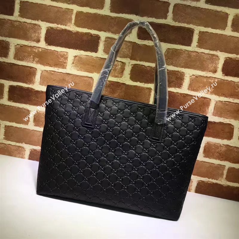 Gucci large black tote handbag shoulder bag 6383