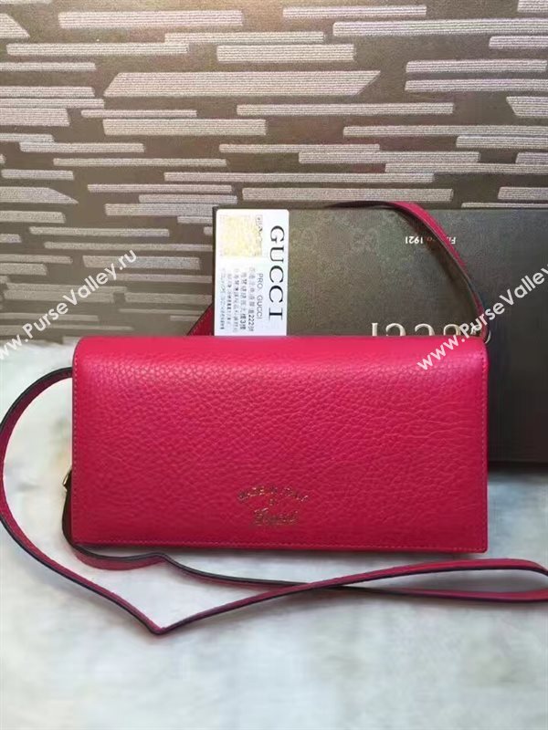 Gucci red wallet bag 6300