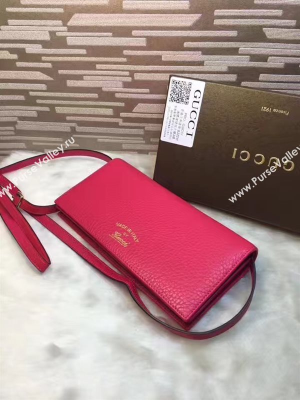 Gucci red wallet bag 6300
