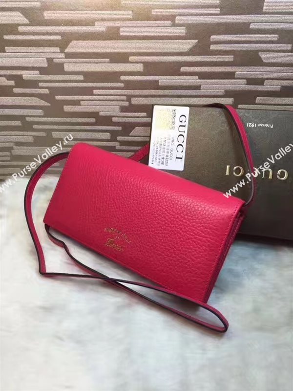 Gucci red wallet bag 6300