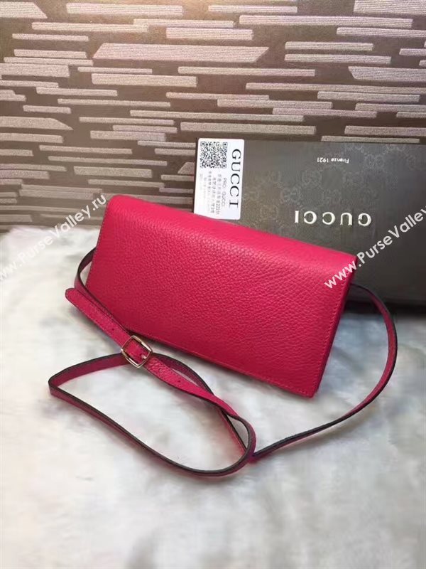 Gucci red wallet bag 6300