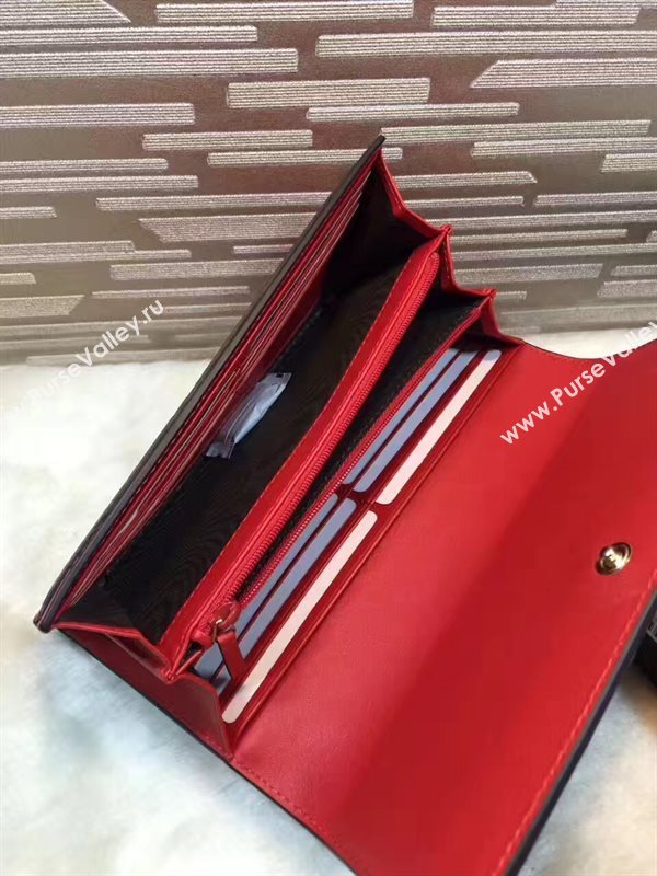 Gucci GG 2 fold wallet red bag 6302