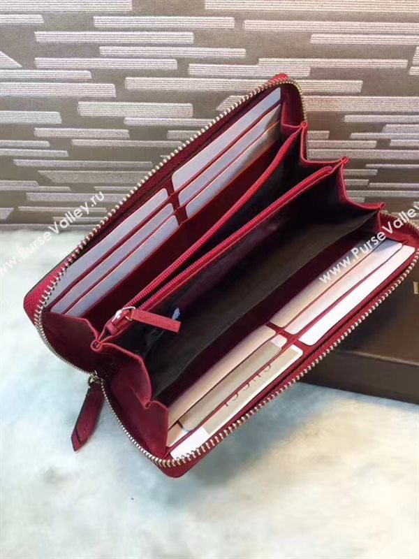 Gucci GG zipper wallet flower bag 6306