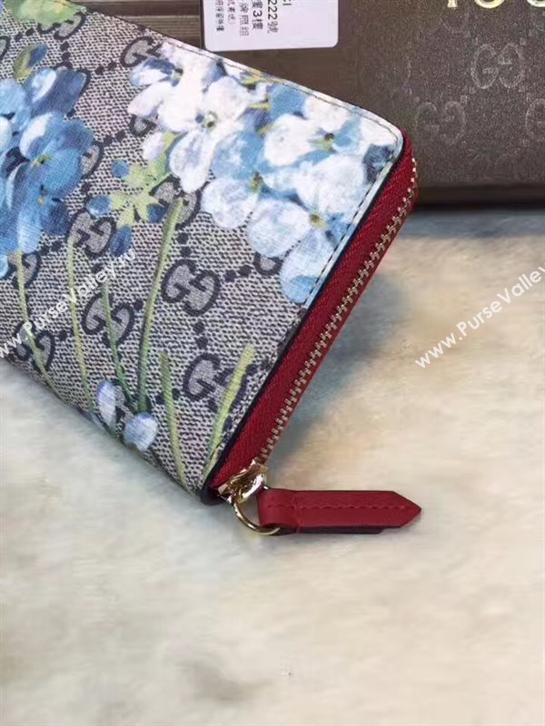Gucci GG zipper wallet flower bag 6306