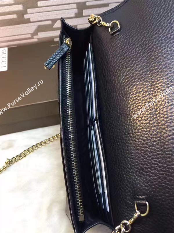 Gucci soho woc wallet shoulder black bag 6308