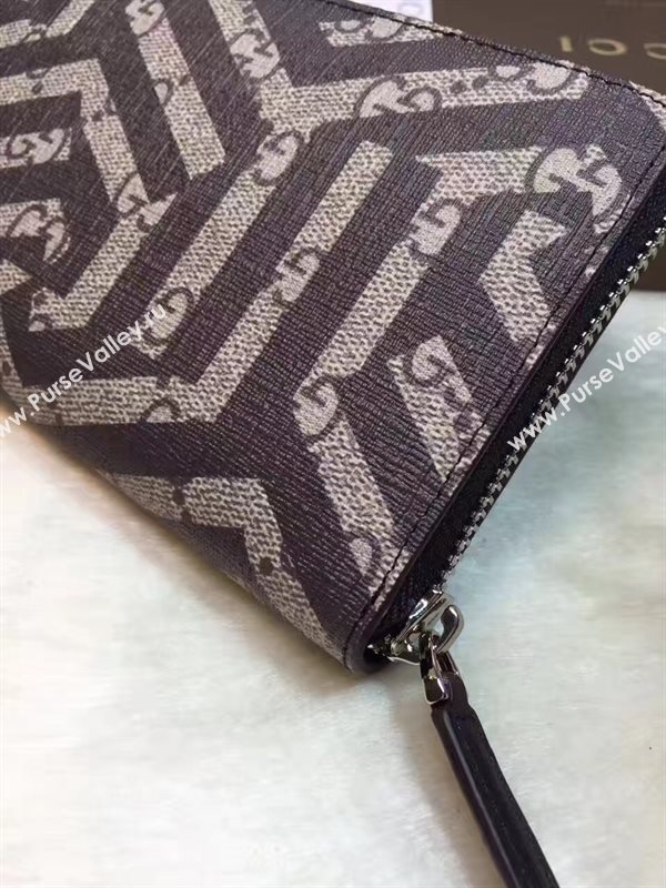Gucci GG tri-gray wallet bag 6317