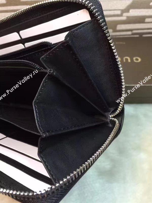 Gucci GG tri-gray wallet bag 6317