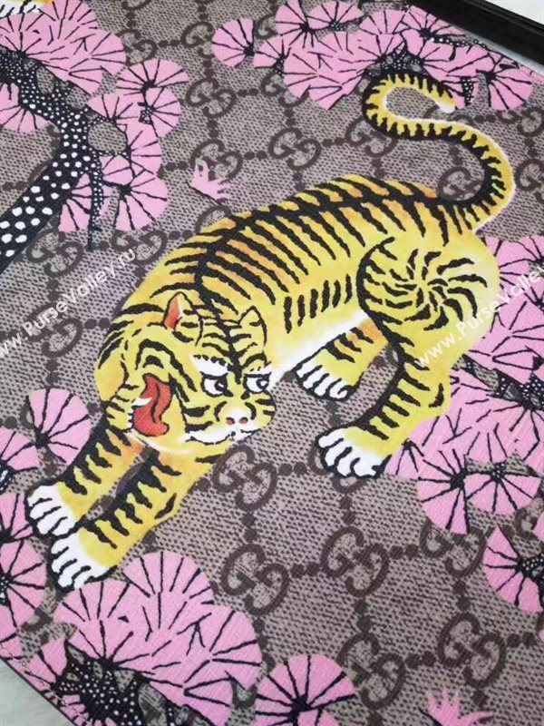 Gucci large tri clutch gray bag 6321