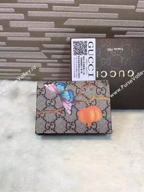 Gucci small tri gray wallet GG bag 6325