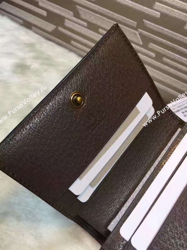 Gucci small tri gray wallet GG bag 6325
