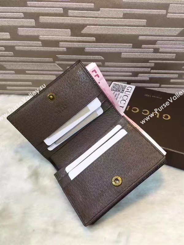 Gucci small tri gray wallet GG bag 6325