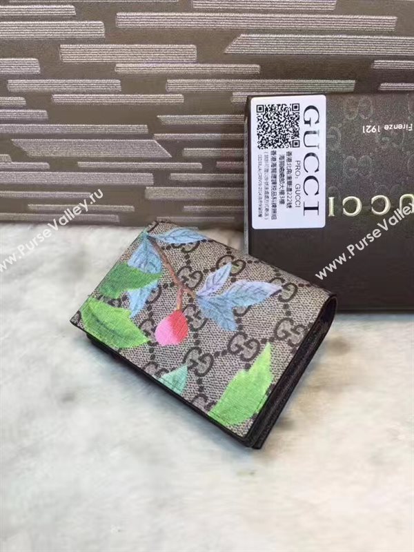 Gucci small tri gray wallet GG bag 6325