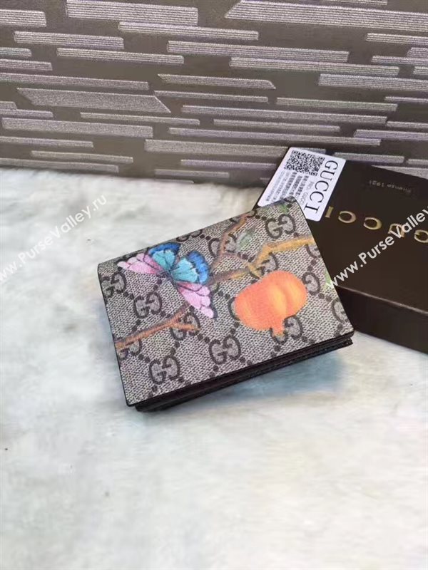 Gucci small tri gray wallet GG bag 6325