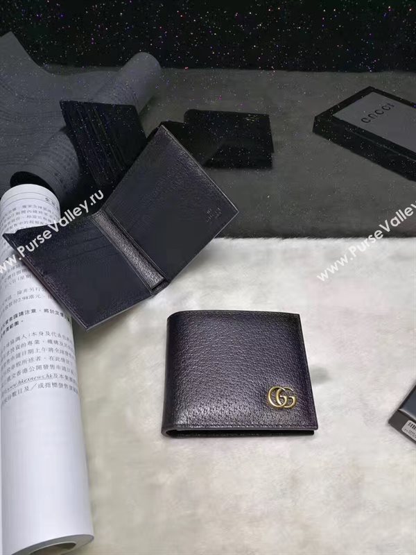 Gucci small black wallet GG bag 6326