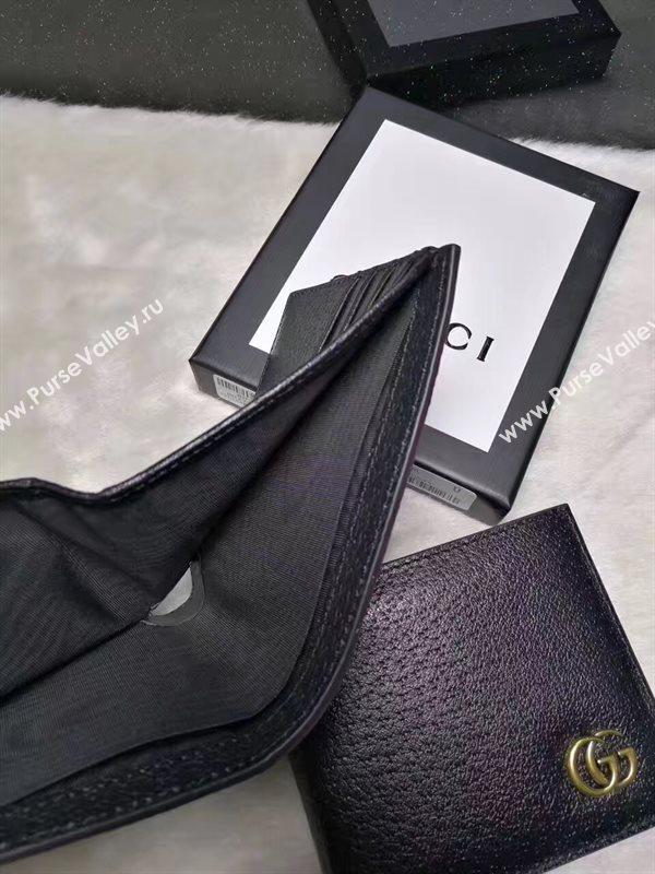 Gucci small black wallet GG bag 6326