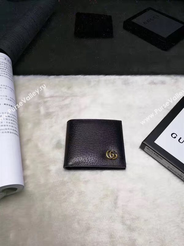 Gucci small black wallet GG bag 6326