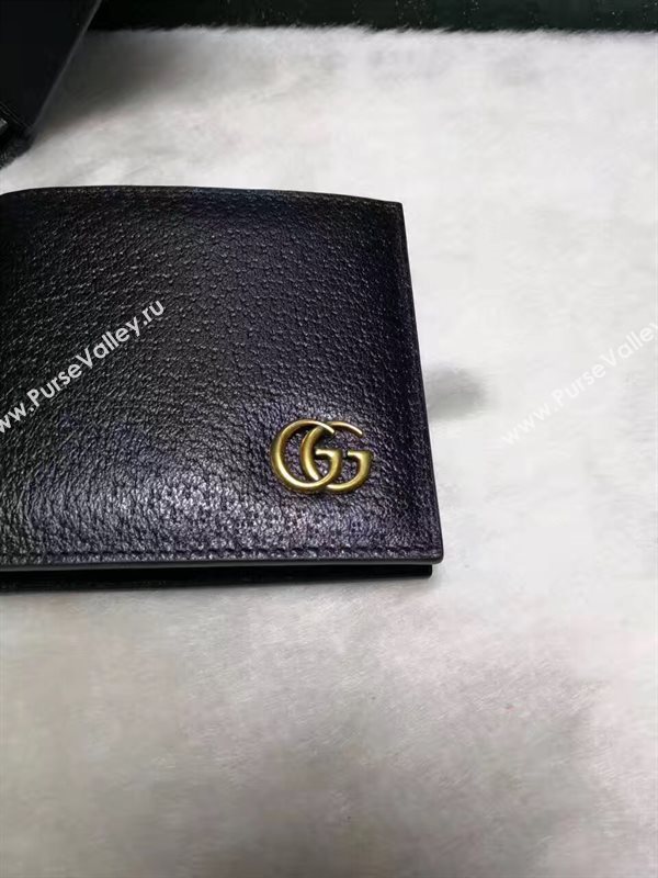 Gucci small black wallet GG bag 6326
