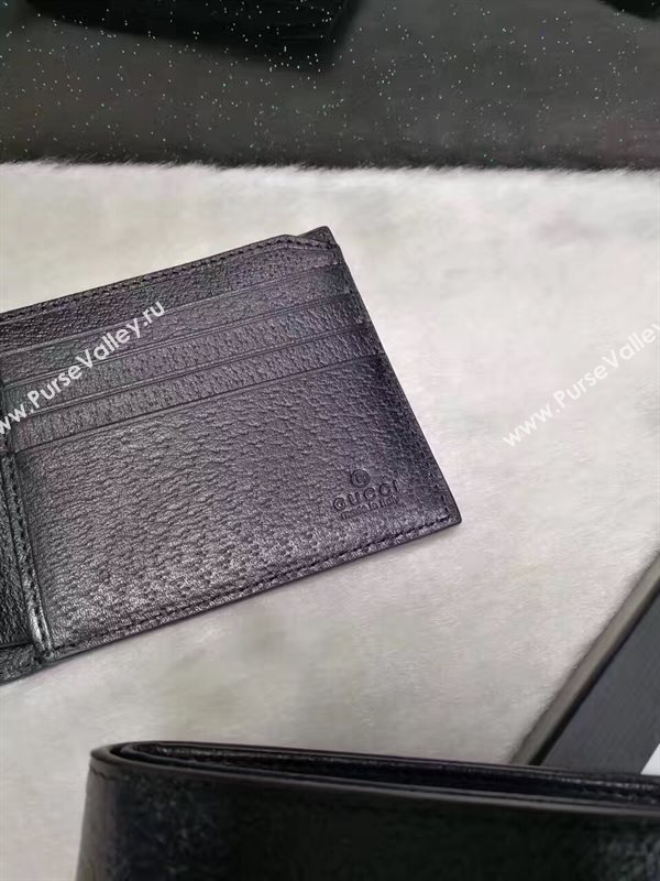 Gucci small black wallet GG bag 6326