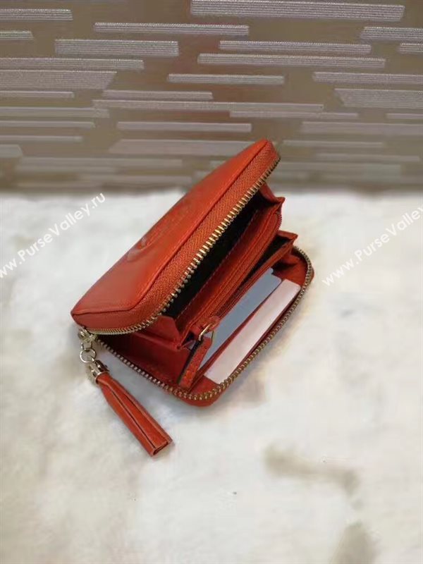 Gucci small soho zipper wallet wine bag 6327