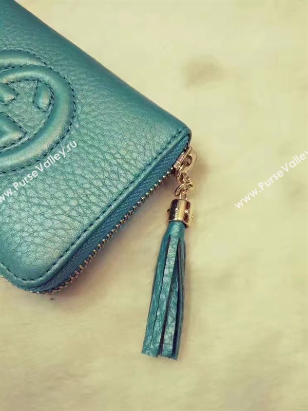 Gucci small soho wallet green bag 6330