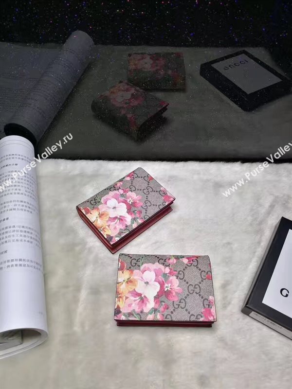 Gucci small GG wallet flower bag 6332