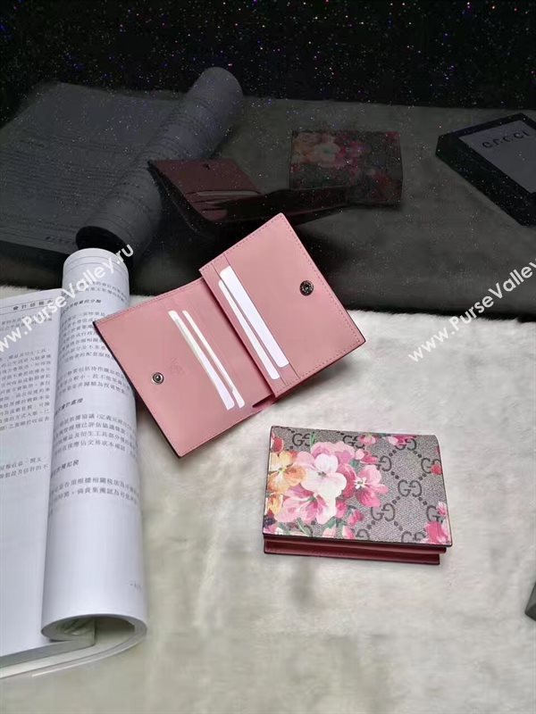 Gucci small GG wallet flower bag 6332
